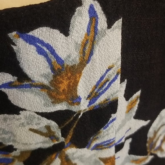 NWOT FREE PEOPLE floral tunic/mini dress - Picture 5 of 12